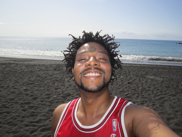 Raja Afrika on Tazacorte Beach in La Palma, Canary Islands, Spain